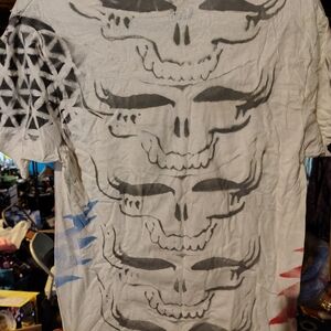 Men's Stealy Shirt - Black and White (Grateful Dead)